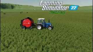 I spent Time on a Flat Map with $ 0 Farming Simulator 2022 timelapse