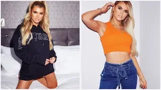 Love Island's Hayley Hughes embraces summery look in minidress