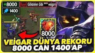 DÜNYA VEİGAR REKORU !! ÖLÜMSÜZ VE TEK ATIYOR !! 8000 CAN 1400 AP VEİGAR !! | Ogün Demirci