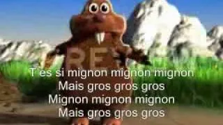 KARAOKE René La Taupe : Mignon Mignon !!