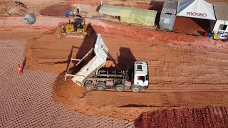 ARENA MRV NO CORREGO TIJUCO OS TRABALHOS ESTÃO A TODO VAPOR.