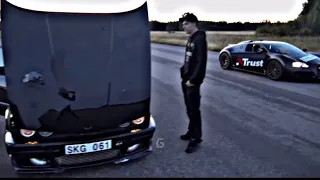 Bmw e34 900+ hp vs Bugatti Veyron