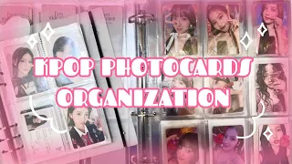 Уютная организация k-pop карт в биндеры / binder organization twice, stray kids, itzy, ive, g-idle