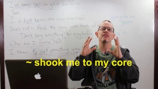 Learn English: Daily Easy English 1048: ~ shook me to my core