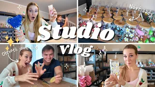 NOVÉ SADY, OTEVŘELI JSME SLIZ, PŘÍTEL DABUJE MOJE BALENÍ OBJEDNÁVEK!😱 VLOG DANCACRAFTS