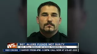 BPD Sgt. remains behind bars; pleads not guilty