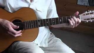 Key to the Highway -  Slow EZ  Acoustic Blues Lesson- TAB available