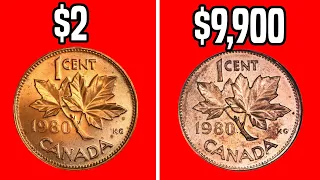 10 Canadian Coins worth Big Money