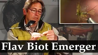 Howard Cole: Unusual Flav Biot Emerger fly tying video tutorial