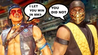 Nightwolf Let Scorpion Beat Him In MK9 Tournament Scene - Mortal Kombat 11 & Mortal Kombat 9