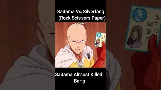 Saitama Vs Silverfang (Rock Scissors Paper)-One Punch Man amv#shorts