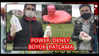 DEVASA FİL DİŞ MACUNU DENEYİ REKOR FİL DİŞİ DENEYİ  (KÖPÜK) DENEYİ YAPTIK - BUBBLE TEST, फोम अनुभव