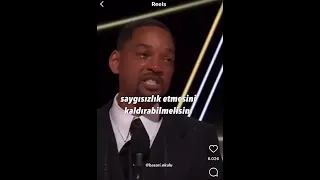 Will Smith'in tokat attıktan sonraki konuşması