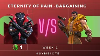 ETERNITY OF PAIN - BARGAINING | WEEK 2 | Sym Supreme takes Kraven! | Marvel Contest of Champions