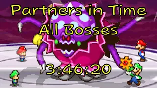 Mario & Luigi: Partners in Time - All Bosses speedrun in 3:46:20