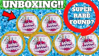 UNBOXING Mini Brands Series 1 Blind Bag Opening Super Rare Found?