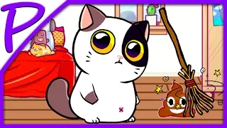 Брошенный Котик #2. Игра как Мультик. Мультфильм для Детей (My Virtual cat Mimitos)