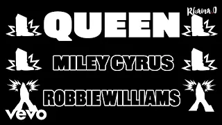 Queen ft. Miley Cyrus & Robbie Williams - We Will Rock You