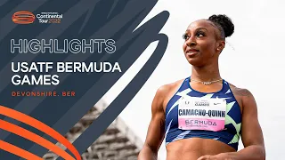 Extended Highlights – USATF Bermuda Games | Continental Tour Gold 2022