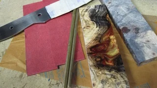 Making a full tang knife with thetopicala