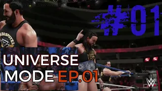 WWE 2K19 | Smackdown Universe Mode - 'UNDISPUTED ERA HAS BEGUN' | #01