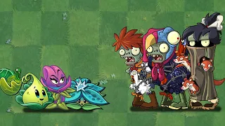 PvZ 2 All Plants Max Level Power Up Vs Chicken, Turkey Wrangler and Weasel Hoarder Zombies