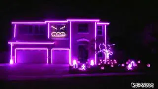 Halloween light show 2011 - Party Rock Anthem LFMAO