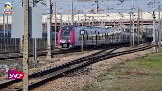 Compilation trains in france  RER  D Transilien,Ter, Tgv, Inoui | Euro Express