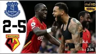 Everton Vs Watford 2-5 Extended Highlights & All Goals 2021 HD EPL