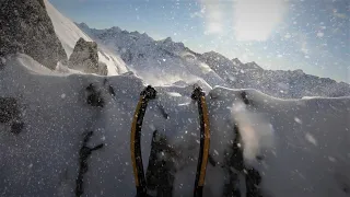 High Tatras: Orla Perć - hardest polish tourist route solo winter climb (ENG SUB) [1080/60] 03.01.20