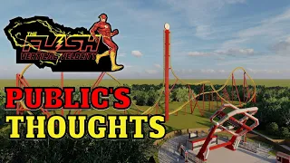 Public's Thoughts of Flash: Vertical Velocity at Six Flags Great Adventure (Pre-Opening)