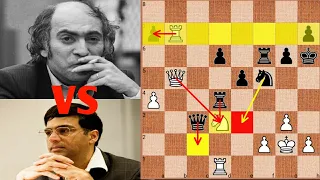 Only Game Between Mikhail Tal vs Vishwanathan Anand | MOST POPULAR CHESS GAME