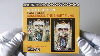 Michael Jackson - Dangerous (CD + DVD Box Set) 2008 Unboxing 4K HD | MJ Show and Tell