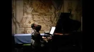 Bach-Kurtàg piano 4 hands Duo Cesaretti Tura