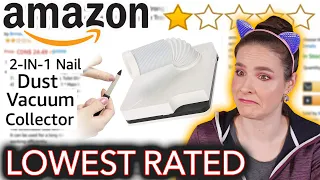 I Tried the Worst Rated Amazon Nail Products