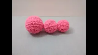 Plush Ball Crochet Tutorial | How To Crochet A Ball | How To Crochet A Sphere