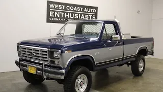 1986 Ford F250 7.5L 4 Speed