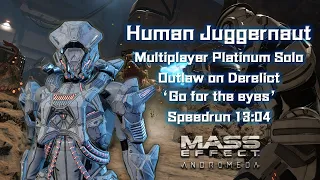 Mass Effect Andromeda | Platinum solo 13:04 [Go For The Eyes] Human Juggernaut