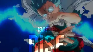 Deku 100% One For All vs Overhaul Remastered「AMV」Rise