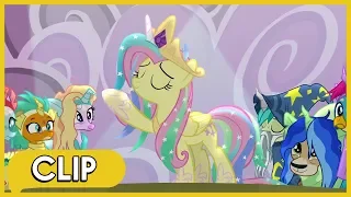 La obra "Un Nuevo Día en Equestria" - MLP: La Magia de la Amistad [Español Latino]