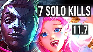 EKKO vs SERAPHINE (MID) | 7 solo kills, 2.0M mastery, 600+ games, Dominating | EUW Diamond | v11.7