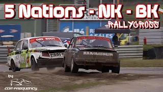 5 Nations BRX | NK & BK Rallycross - September 2023 - Eurocircuit Valkenswaard | Finals Highlights