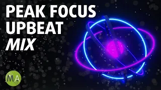 Upbeat Study Music Techno House Mix - Peak Focus Isochronic Tones