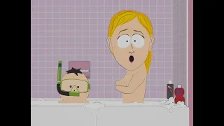 South Park - Ike is sleeping with his teacher, bathroom scene
