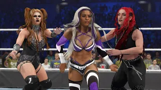 WWE 2K23 - ISLA DAWN & ALBA FYRE VS ZELINA VEGA & MICHIN | SmackDown