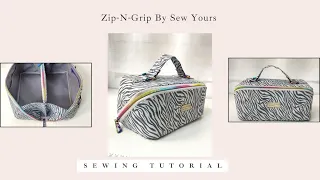 Ράβουμε μαζί το Zip-n-grip από Sew Yours Patterns