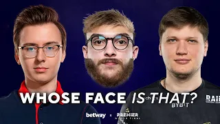 Whose face is THAT?!? with s1mple and axile | BETWAY CSGO x BLAST Premier