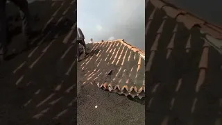 Ceniza del Volcán Cumbre Vieja de la Palma