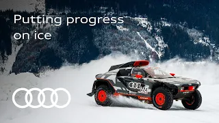 Putting progress on ice | The Audi RS Q e-tron x GP Ice Race