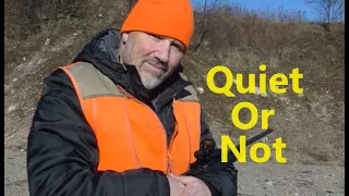 How Quiet is a 22LR CCI Quiet, Comparison shoot